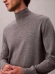 Гольф-водолазка мужская Calvin Klein 4LE309G-P7E(Medium Grey Heather) L Серая (196669613580) - изображение 4