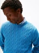 Джемпер чоловічий Tommy Hilfiger XM05667-C2Q(Dusty Indigo) XL Індиго (198296318098) - зображення 4