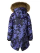 Пальто зимнее HUPPA VIVIAN 1 12490120-34483 фиолетовый с узором 122 см (4741632205581) - изображение 2