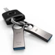 USB флеш накопитель Silicon Power 64GB Jewel J80 Titanium USB 3.0 (SP064GBUF3J80V1T) - изображение 2