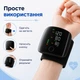 Тонометр автоматический на запястье аккумуляторный с LED-дисплеем и голосовым сопровождением Черный USB Type-C - изображение 2
