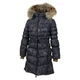 Пальто-пуховик HUPPA YASMINE 12020055-73209 черный с принтом 116 см (4741468561554) - изображение 1