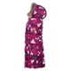 Пальто-пуховик HUPPA YASMINE 12020055-81063 фуксиа с принтом 116 см (4741468678726) - изображение 3
