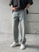 Мужские джинсы Difransel Baggy 36 светло-голубые потертые - изображение 2