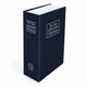 Декоративная книга-сейф BookSafe с ключевым замком для хранения документов 180×115×55 мм Темно-синий - изображение 2