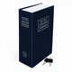 Декоративная книга-сейф BookSafe с ключевым замком для хранения документов 180×115×55 мм Темно-синий - изображение 5