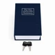 Декоративная книга-сейф BookSafe с ключевым замком для хранения документов 180×115×55 мм Темно-синий - изображение 7
