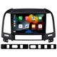 Штатная автомагнитола Hyundai Santa Fe 2006-2012 4/64Gb 4G CarPlay Android Auto DSP TDA7851 сенсорная авто магнитола в машину с экраном 2K QLED 9.5 дюймов андроид 14 - изображение 2