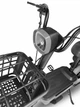 EVOBIKE Nova MINI 500W 48V 12Ah зручний електровелосипед з 2 сидіннями, корзиною, простий і надійний, для міста і села, сірого кольору - зображення 8
