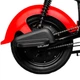 Електровелосипед EVOBIKE Nova MINI AGM (48V/12Ah) 500W, з пасажирським сидінням, кошиком та дисплеєм, у червоному кольорі - зображення 11