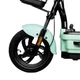 Электровелосипед EVOBIKE Nova MINI AGM (48V/12Ah) 500W бирюзовый, с пассажирским сиденьем, корзиной и дисплеем - изображение 13
