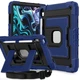Захисний чохол ARM Cover для Apple iPad 11 (А16) 2025 з підставкою та ремінцем Blue/Black - зображення 2