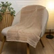Полотенце банное махровое с велюровым бордюром GM Textile 100х150см 500г/м2 (Капучино) - изображение 4
