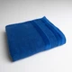 Комплект махровых полотенец с велюровым бордюром 2шт GM Textile 50х90см, 70х140см 500г/м2 (Синий) - изображение 7