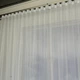 Турецкий тюль креп с люрексом белый 400х270, тесьма - изображение 8