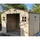 Хозблок-сарай Duramax пластиковый Woodside 325x247x231 см Слоновая кость (KMDR-5190) - изображение 9