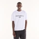 Чоловіча біла футболка New Balance Trackside 46 (S) (MT6279IZWT) - зображення 1