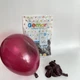 Повітряні Кульки 10" BURGUNDY Упаковка 100 шт GEMAR - зображення 1