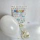 Повітряні Кульки 10" WHITE Упаковка 100 шт GEMAR - зображення 2