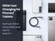 Кабель USB-C to USB-C Ugreen 100 Вт 90 градусів, 51 см для iPhone, MacBook Pro, iPad, Samsung Galaxy, Z Fold, Google Pixel,Switch - зображення 8