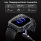 Смарт-годинник Xinwld H30 Bluetooth 1.85" IP68 із дзвінками 113 спортрежимів Black - зображення 2