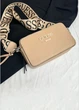Женская сумка Guess 9991 бежевая - изображение 2