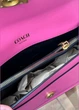 Женская сумка Coach 6938 кросс-боди темно розовая - изображение 4