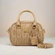 Женская сумка кросс-боди Miu miu 18119 бежевая - изображение 1