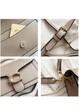Женская сумка Coach 6938 кросс-боди бежевая - изображение 6