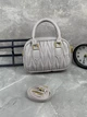 Жіноча сумка крос-боді Miu miu 18119 сіра - зображення 4