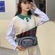 Поясная сумка бананка на три отдела светоотражающая серая - изображение 6