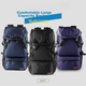 Туристичний рюкзак Landcase 8051 великий місткий для альпінізму та подорожей Purple - зображення 4