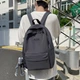 Рюкзак AIR 3296 мужской женский детский школьный портфель серый - изображение 8