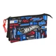 Пенал Safta HOT WHEELS на 3 відділи 22 x 12 x 3 см - изображение 1