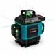 Профессиональный лазерный уровень DOMOTEC 4D 16 линий с LCD-дисплеем, комплектом из двух аккумуляторов и кейсом - изображение 4