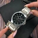 Чоловічий наручний годинник Casio MTP-V300D-1A, кварцовий мультифункціональний, сталевий браслет - зображення 10