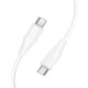 USB кабель Hoco X124 Bien, Type-C, 1.0 м., Белый - 691840 - изображение 2