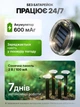 Відлякувач кротів і гризунів ультразвуковий сонячний 4 шт автономний вібраційний репелент вібропалка антикрот від мишей полівок щурів землерийок водонепроникний на сонячній батареї для захисту городу газону саду рослин комплект + гранули AD49 (881) - зображення 4