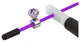 Скакалка швидкісна PowerPlay 4202 Ultra Speed Rope Фіолетова (2,9m.) (PP_PP_4202_Purple) - изображение 4