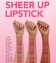 Помада для губ Flormar SHEER UP №004 Гарячий Персик, 3 г - зображення 2