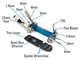 Мультитул Park Tool IB-3 I-Beam 1.5/2/2.5/3/4/5/6/8, Т25, викрутка, вичавки ланцюга, борт. лопатка (TOO-B9-02) - изображение 3