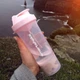 Шейкер спортивний SmartShake Slim Cotton Pink 500ml (Light Lavender) (PP_10252501) - изображение 3
