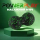 Массажний м'яч подвійний PowerPlay PP-4352 Epp foam peanut ball (d8*16cm.) Чорно/Зелений (PP_PP_4352_Green_8*16) - изображение 6