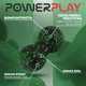 Массажний м'яч подвійний PowerPlay PP-4352 Epp foam peanut ball (d8*16cm.) Чорно/Зелений (PP_PP_4352_Green_8*16) - изображение 7