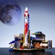 Конструктор Pantasy Joyside Series LANDSPACE - Лабораторія космічної ракети мрії без фігурок (11023) - зображення 3