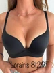 Бюстгальтер push-up без каркасів 8129 Lora Iris чорний L - зображення 1