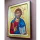 Писаная греческая икона Иисуса Христа Спасителя 22,5×29 см - изображение 4
