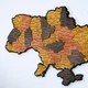 Карта України настінна середня 3D об'ємна англійською з синьою підсвіткою (220В) в коробці 92.5*64.6 см Гранд Презент 12ССАнгл - изображение 5