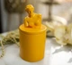 Аромасвічка VENUS CHERRY BLOSSOM YELLOW 100% WOOD WAX 165g 35h Гранд Презент NAC 1012Y - зображення 2