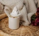Аромасвічка CUPID SANTAL WHITE 100% WOOD WAX 165g 35h Гранд Презент NAC 1035W - зображення 1